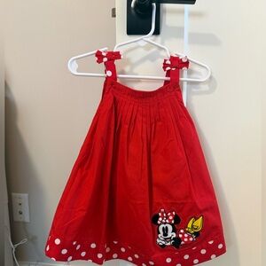 Disney Baby Minnie Mouse Dress with Bloomers Size 12-18 months